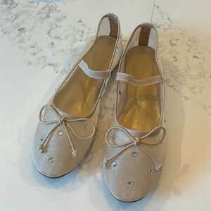 NIB Designer Inspired Rhinestone Flats